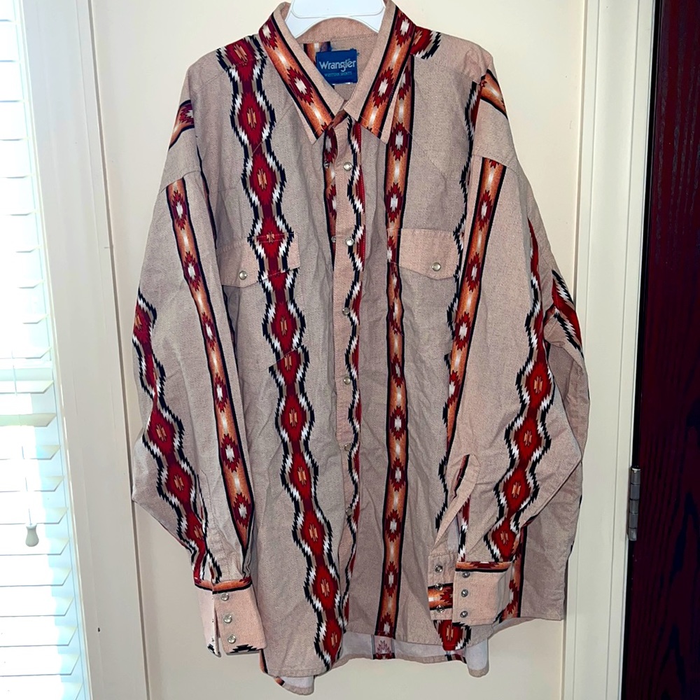 Vintage Wrangler Button Down Shirt